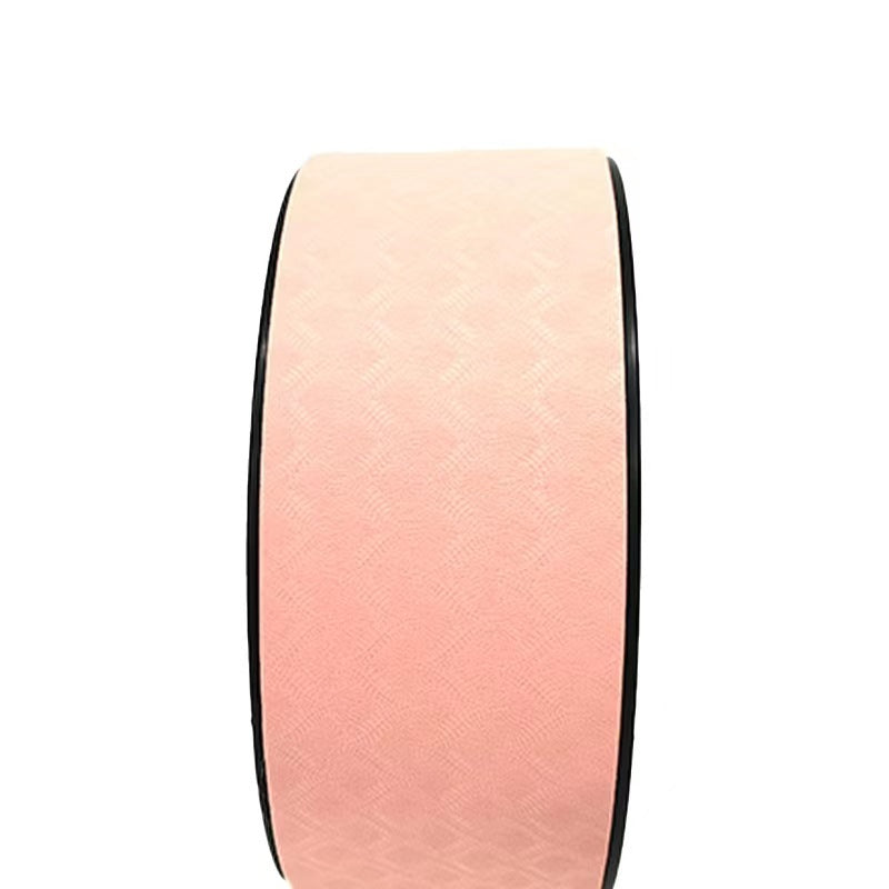 TPE Printing Home Non-slip Bodybuilding Slimming Waterproof Shock Absorption Yoga Wheel