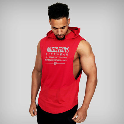 Bodybuilding Brothers Fitness Sports Hooded Vest