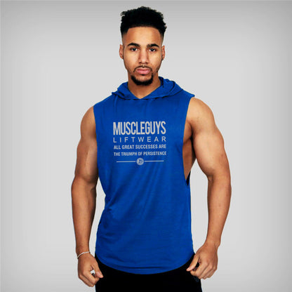 Bodybuilding Brothers Fitness Sports Hooded Vest