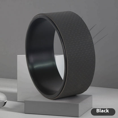 TPE Printing Home Non-slip Bodybuilding Slimming Waterproof Shock Absorption Yoga Wheel
