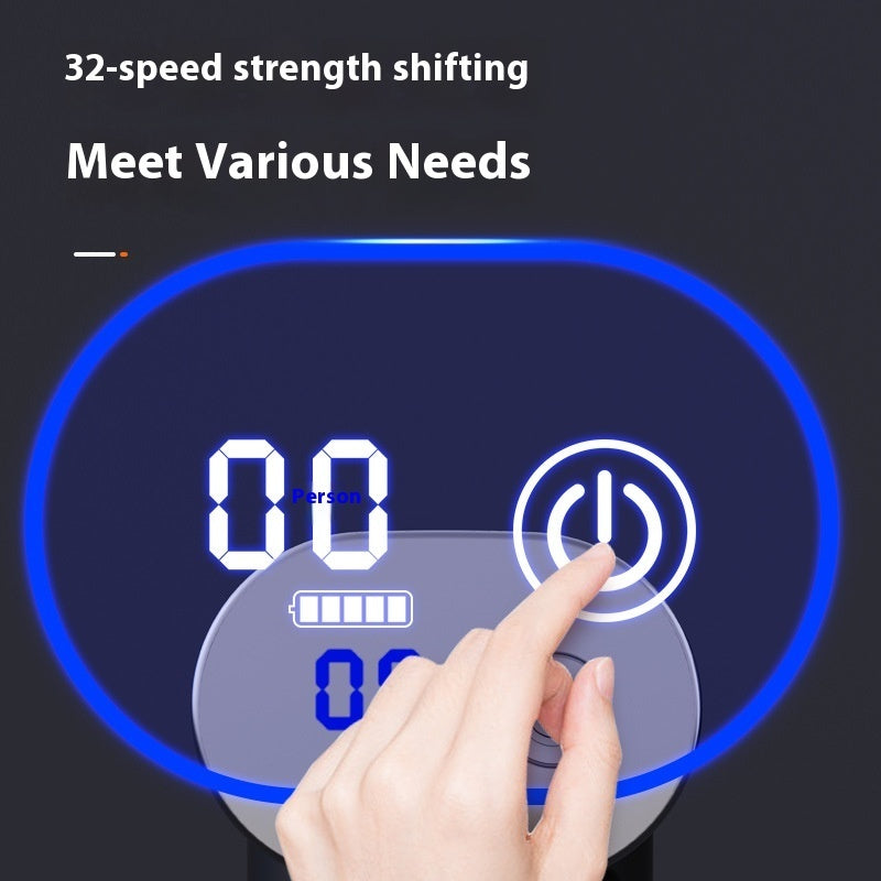 Long Handle Multi-form Massage Gun Electric Long Endurance Massager