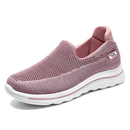 Women's Comfortable Breathable Middle-aged And Elderly Slip-on Sneakers
