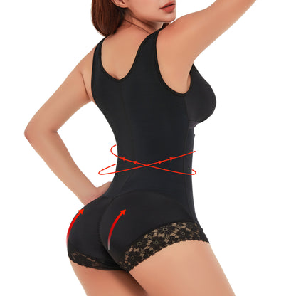 Jumpsuit Women's Belly Contraction Bodybuilding Breasted Corset