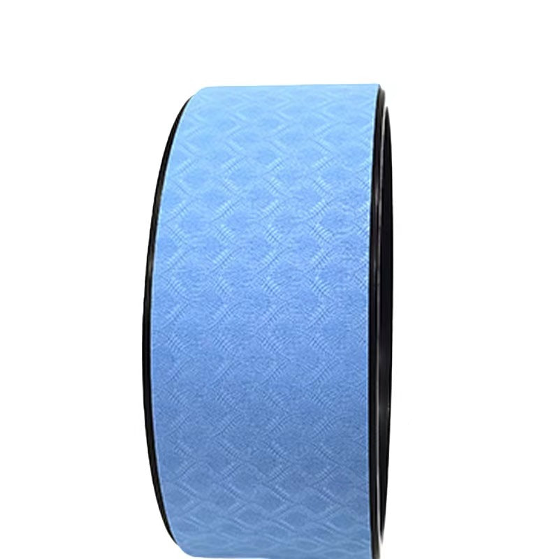TPE Printing Home Non-slip Bodybuilding Slimming Waterproof Shock Absorption Yoga Wheel
